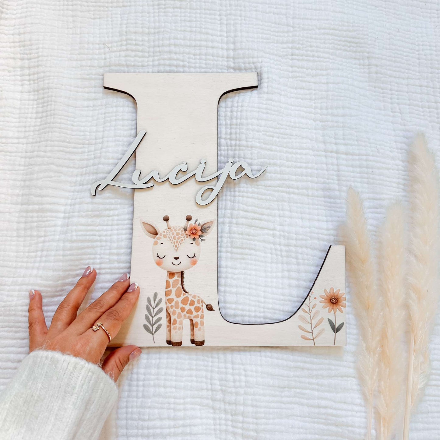 Tall Tales Wooden Initial