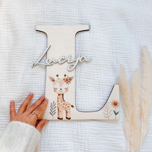 Tall Tales Wooden Initial