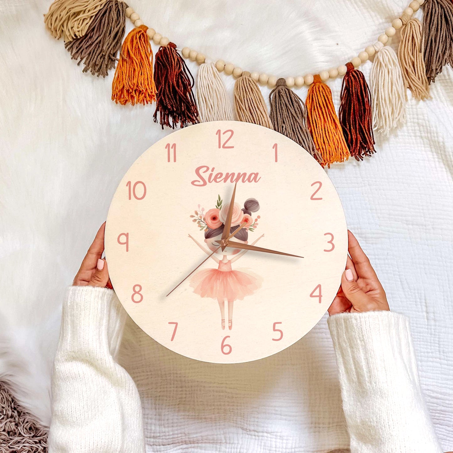 Twirl Ballerina Clock